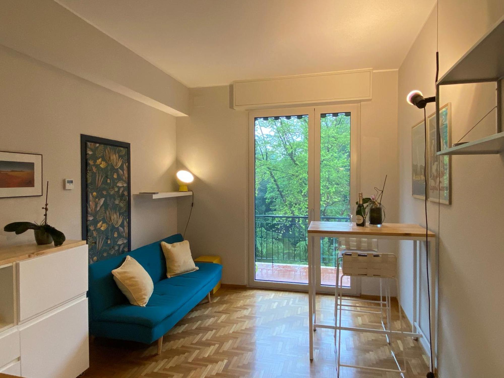 Appartement Cosy In The Park à Côme Extérieur photo