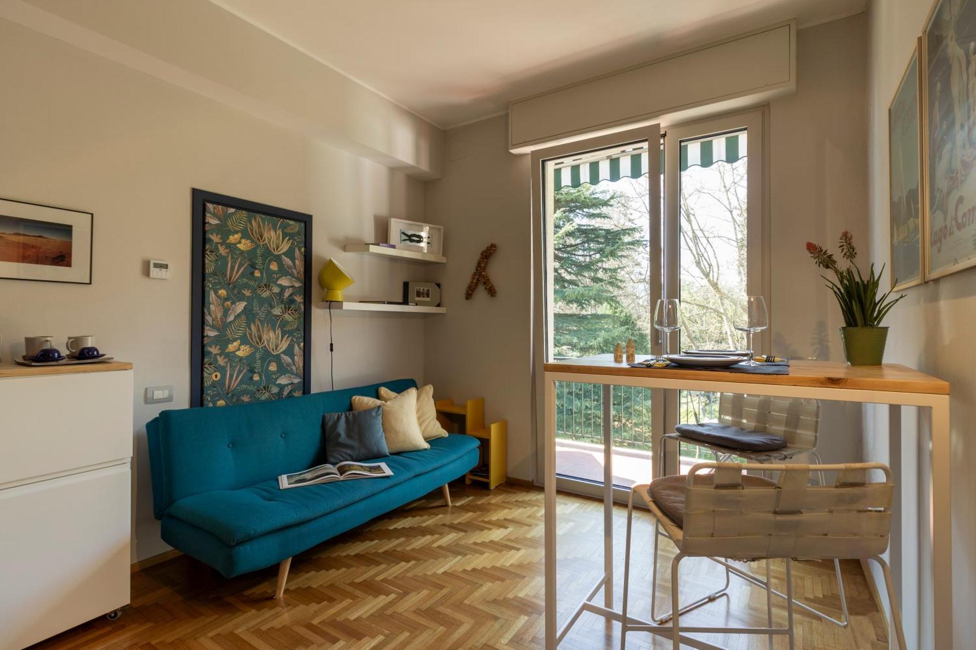 Appartement Cosy In The Park à Côme Extérieur photo